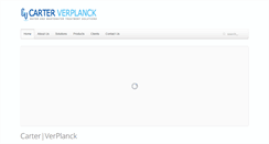 Desktop Screenshot of carterverplanck.com